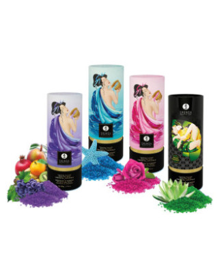 Sel de la mer morte aromatisé et moussant Océan de Tentations  500 gr Shunga 